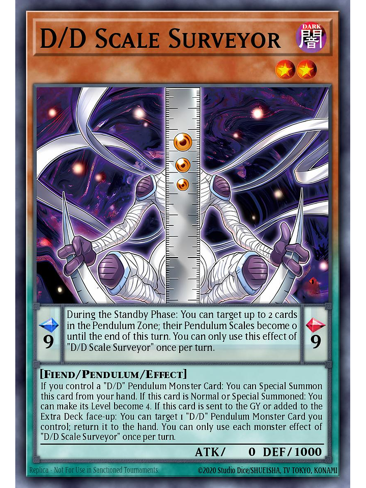 D/D Scale Surveyor - BLMM-EN042 - Ultra Rare 1st Edition 1