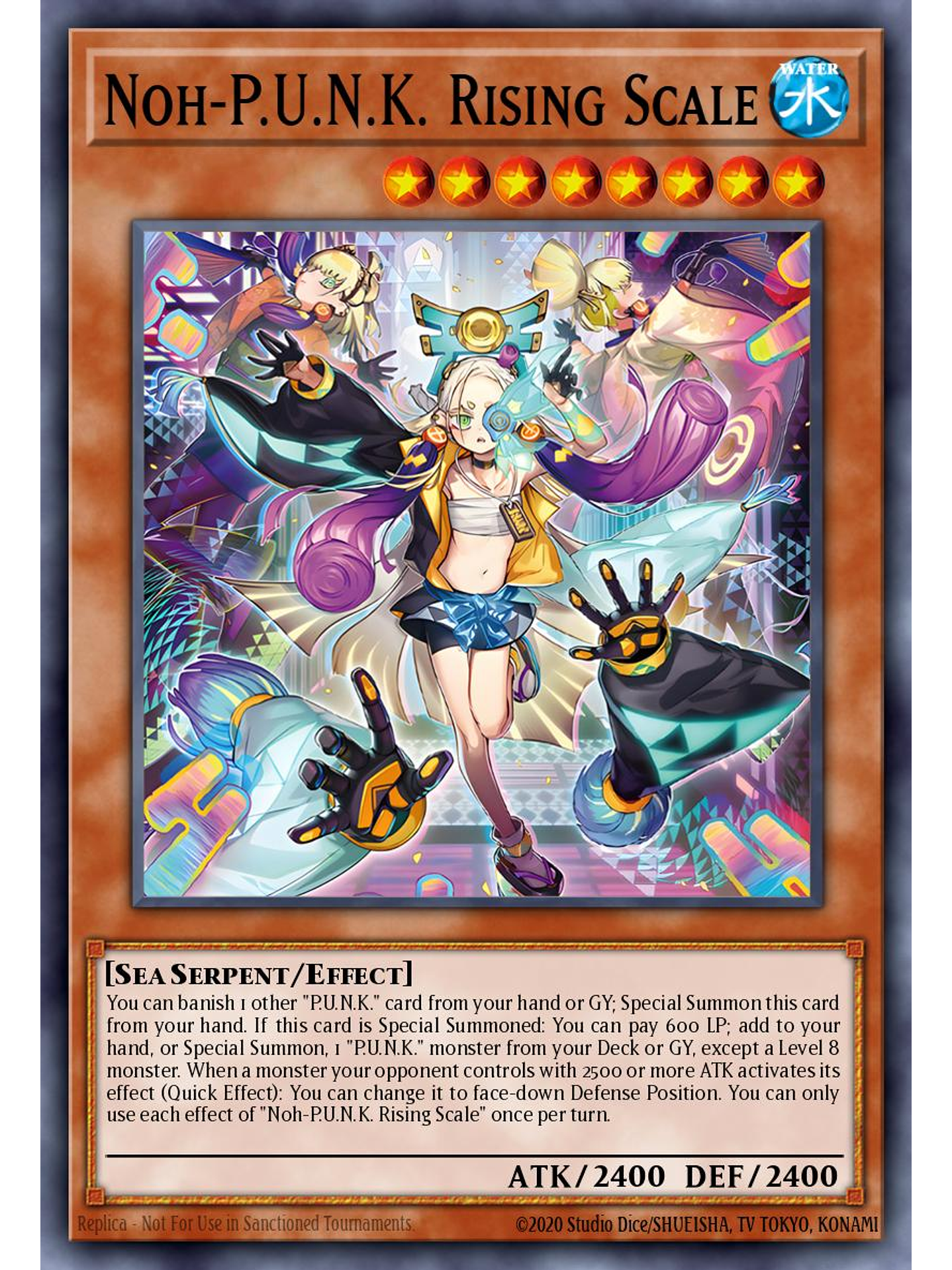 Noh-P.U.N.K. Rising Scale - BLMM-EN050 - Starlight Rare 1st Edition 1