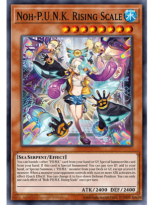 Noh-P.U.N.K. Rising Scale - BLMM-EN050 - Starlight Rare 1st Edition