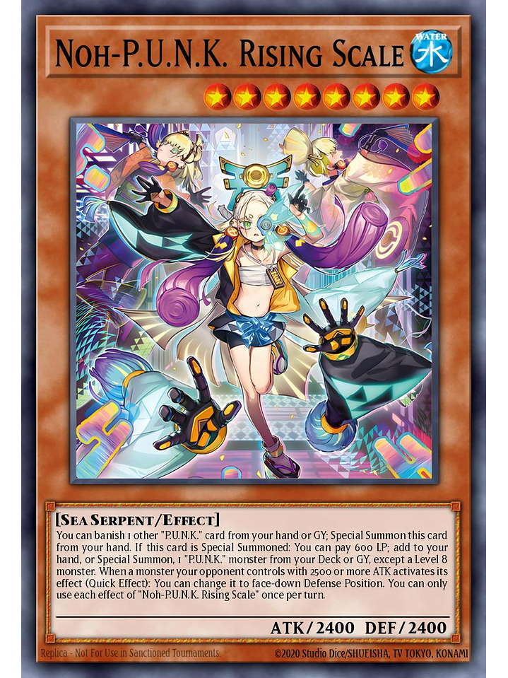 Noh-P.U.N.K. Rising Scale - BLMM-EN050 - Starlight Rare 1st Edition 1