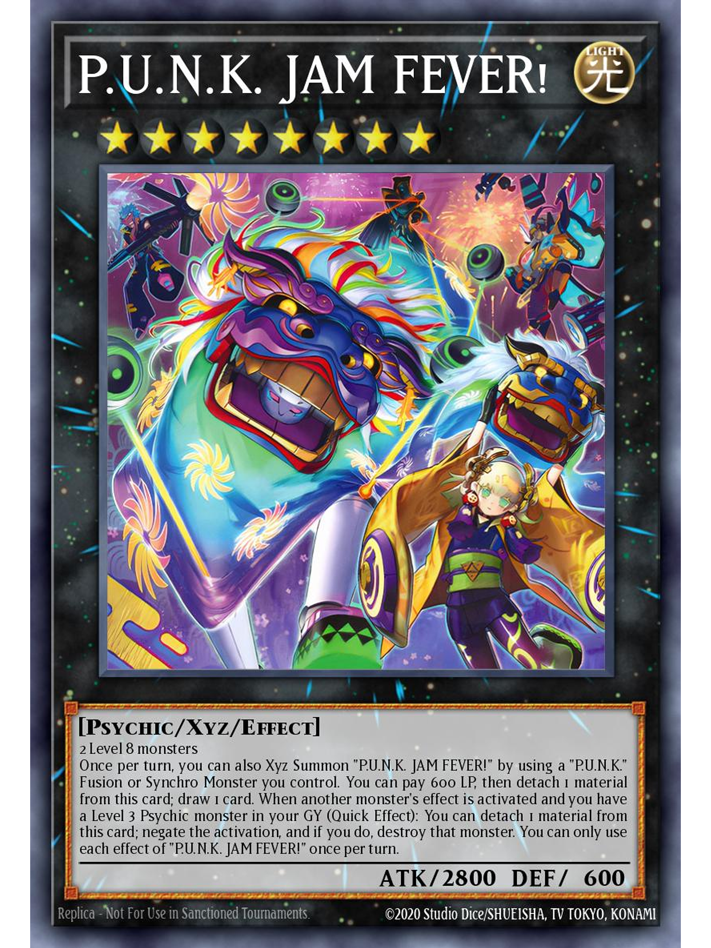 P.U.N.K. JAM FEVER! - BLMM-EN051 - Starlight Rare 1st Edition 1