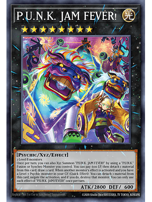 P.U.N.K. JAM FEVER! - BLMM-EN051 - Starlight Rare 1st Edition