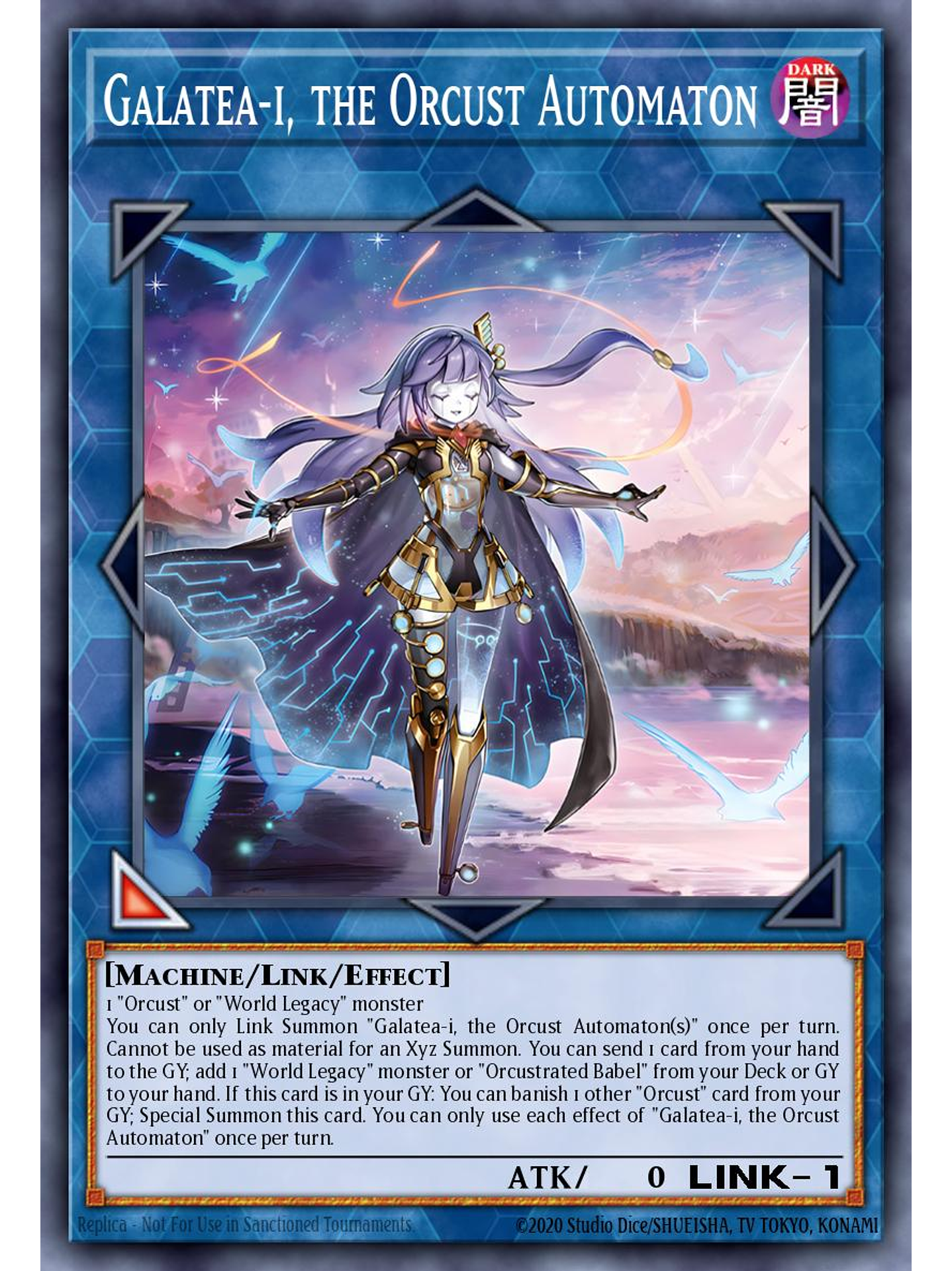 Galatea-I, the Orcust Automaton - BLMM-EN052 - Starlight Rare 1st Edition 1