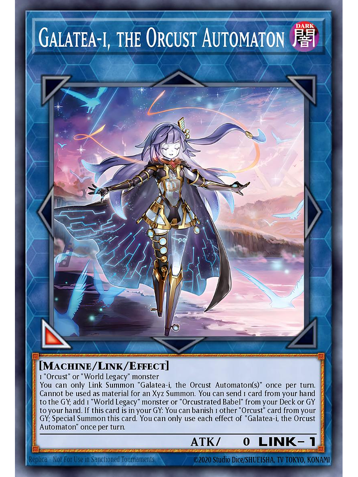 Galatea-I, the Orcust Automaton - BLMM-EN052 - Starlight Rare 1st Edition 1