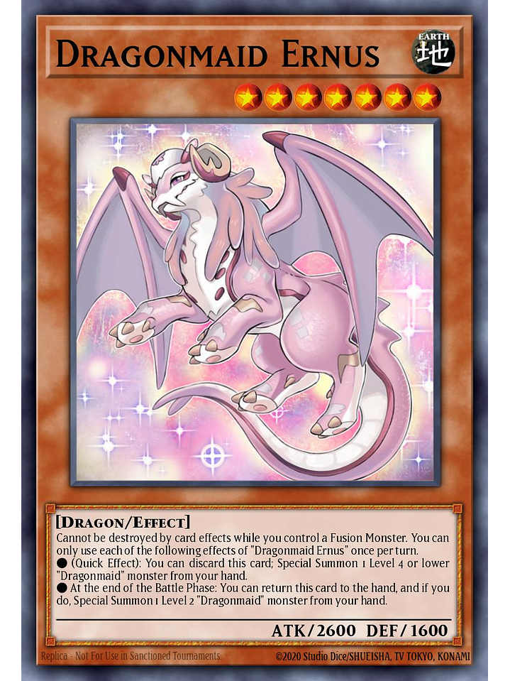 Dragonmaid Ernus - BLMM-EN055 - Ultra Rare 1st Edition 1