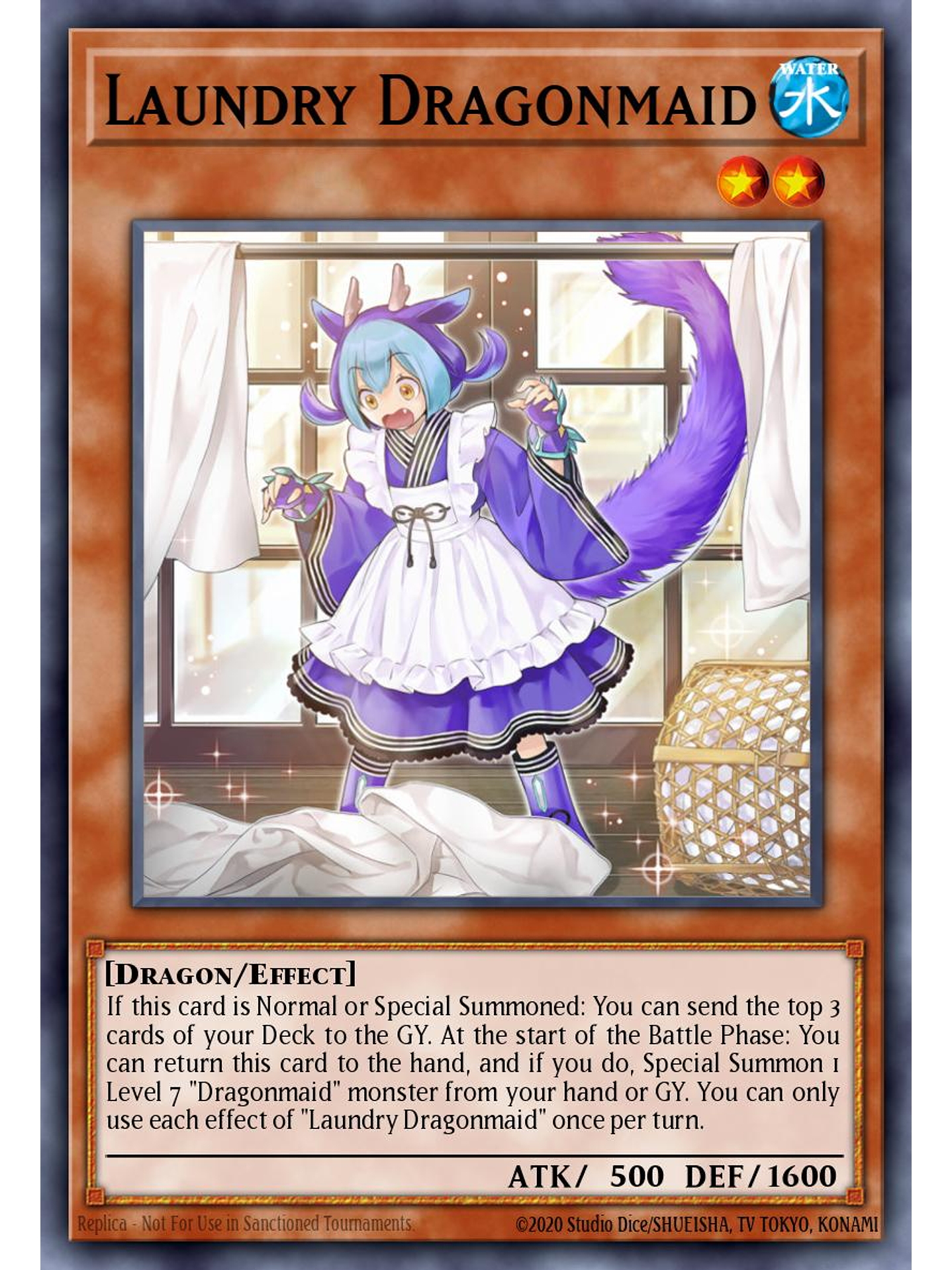 Laundry Dragonmaid - BLMM-EN056 - Ultra Rare 1st Edition 1