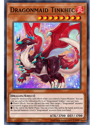 Dragonmaid Tinkhec - BLMM-EN059 - Ultra Rare 1st Edition