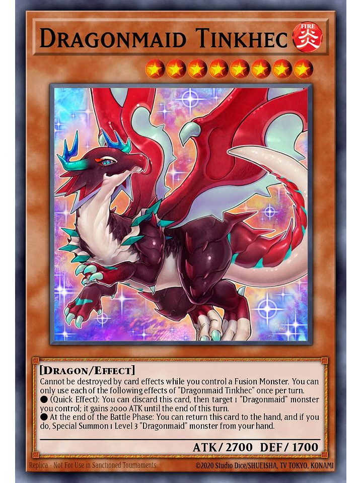 Dragonmaid Tinkhec - BLMM-EN059 - Ultra Rare 1st Edition 1