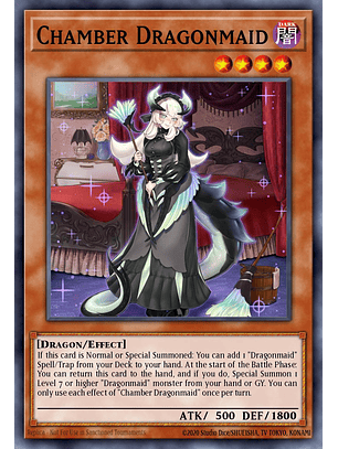 Chamber Dragonmaid - BLMM-EN062 - Ultra Rare 1st Edition