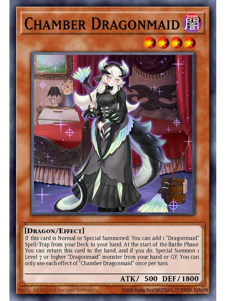 Chamber Dragonmaid - BLMM-EN062 - Ultra Rare 1st Edition 1