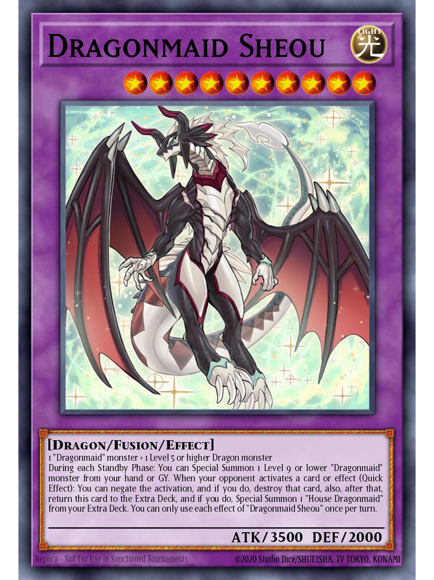 Dragonmaid Sheou - BLMM-EN064 - Ultra Rare 1st Edition 1