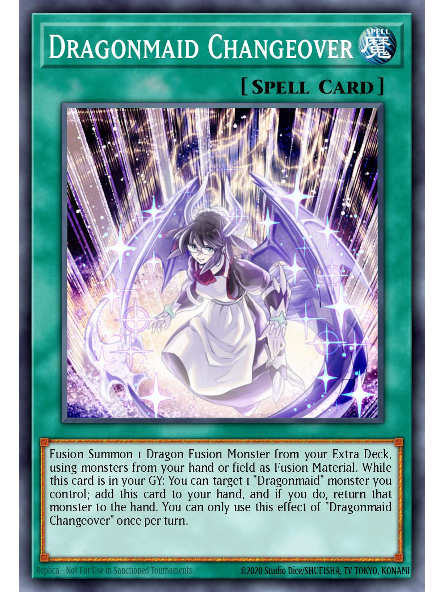 Dragonmaid Changeover - BLMM-EN067 - Ultra Rare 1st Edition 1