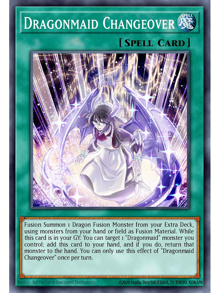 Dragonmaid Changeover - BLMM-EN067 - Ultra Rare 1st Edition 1