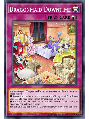 Dragonmaid Downtime - BLMM-EN068 - Ultra Rare 1st Edition