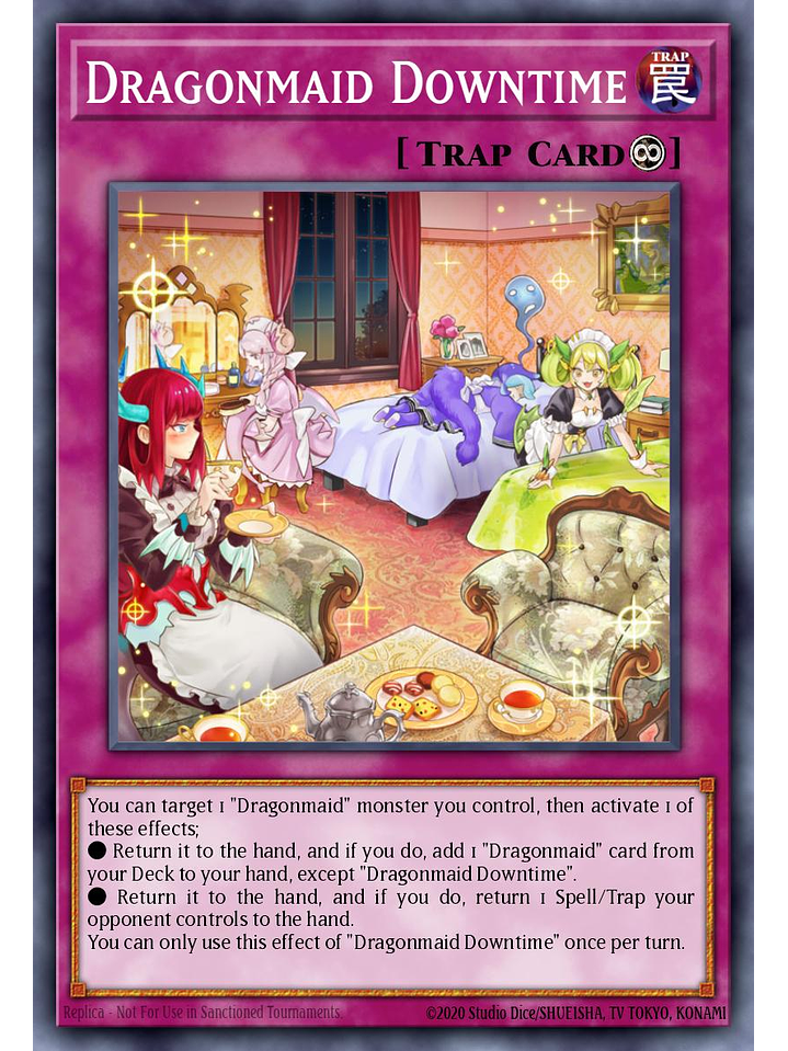 Dragonmaid Downtime - BLMM-EN068 - Ultra Rare 1st Edition 1