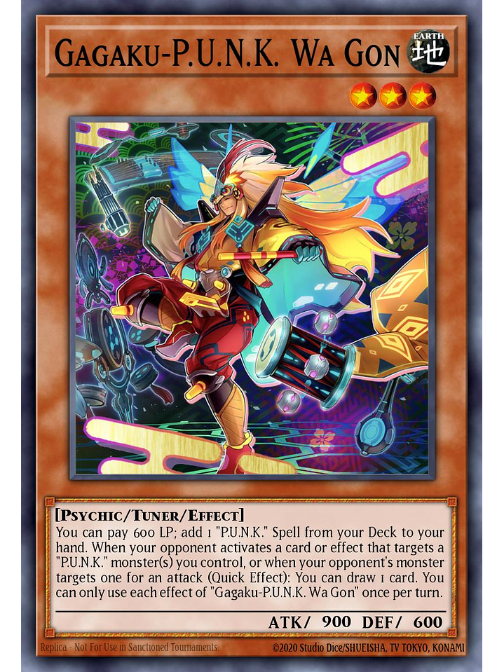 Gagaku-P.U.N.K. Wa Gon - BLMM-EN071 - Ultra Rare 1st Edition 1