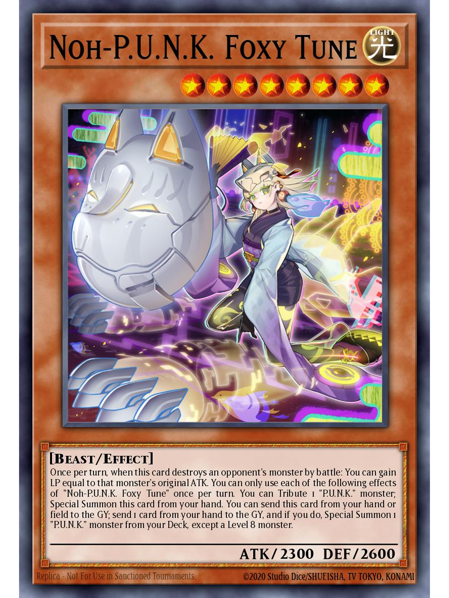 Noh-P.U.N.K. Foxy Tune - BLMM-EN074 - Ultra Rare 1st Edition 1