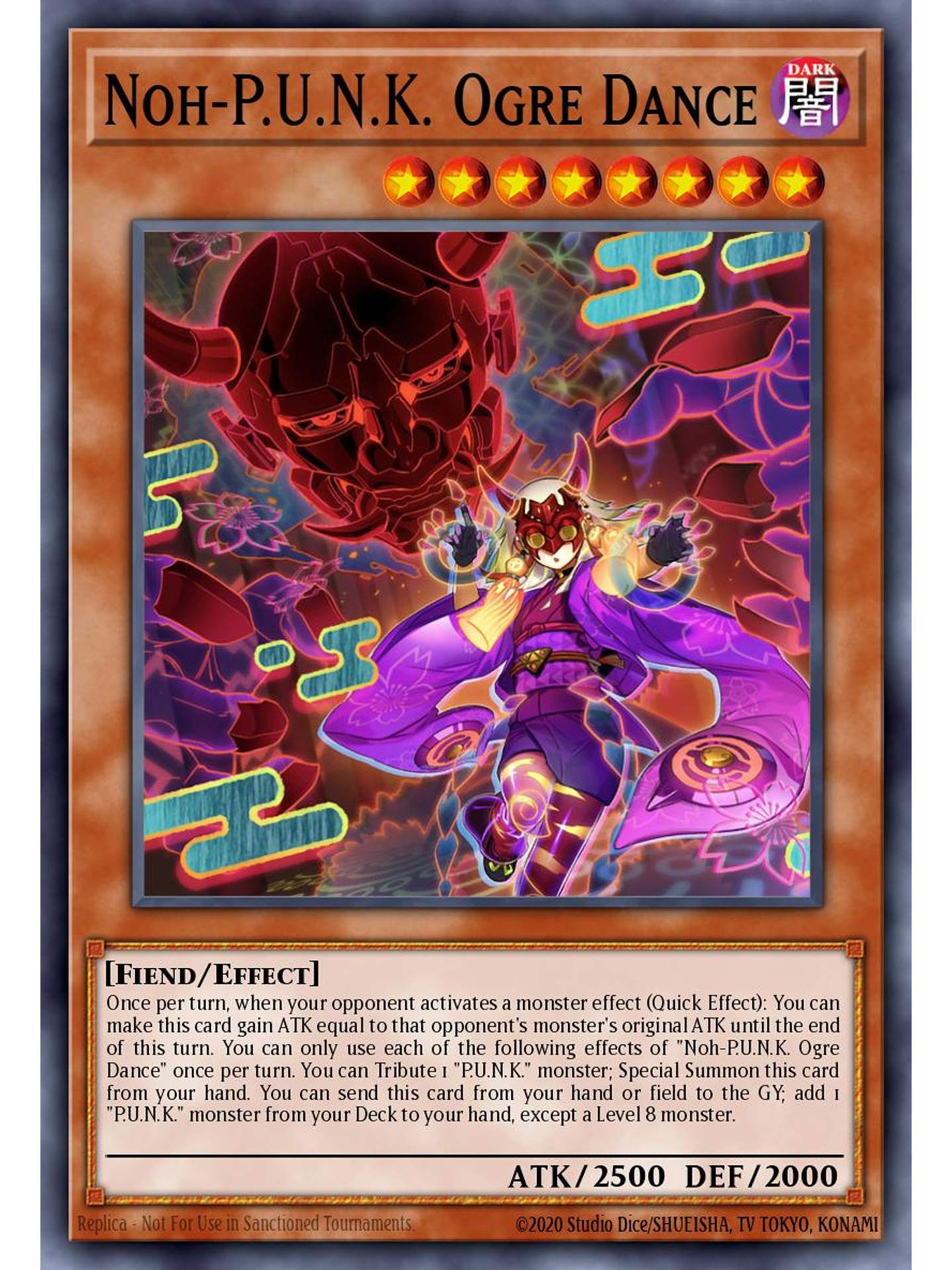 Noh-P.U.N.K. Ogre Dance - BLMM-EN075 - Ultra Rare 1st Edition 1