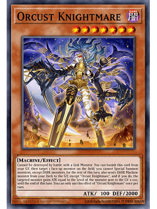 Orcust Knightmare - BLMM-EN087 - Ultra Rare 1st Edition