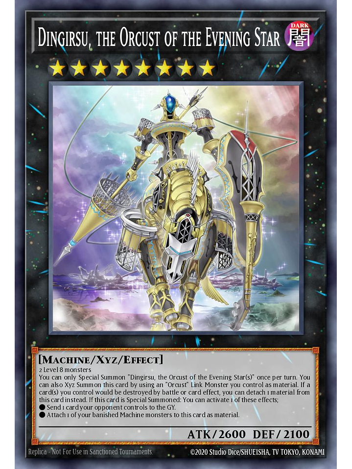 Dingirsu, the Orcust of the Evening Star - BLMM-EN090 - Ultra Rare 1st Edition 1