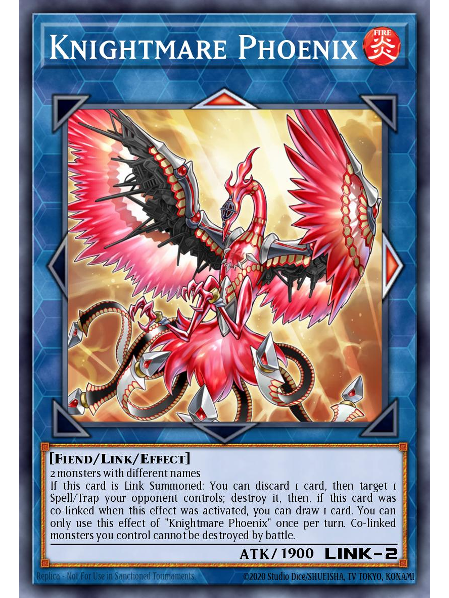Knightmare Phoenix - BLMM-EN091 - Ultra Rare 1st Edition 1
