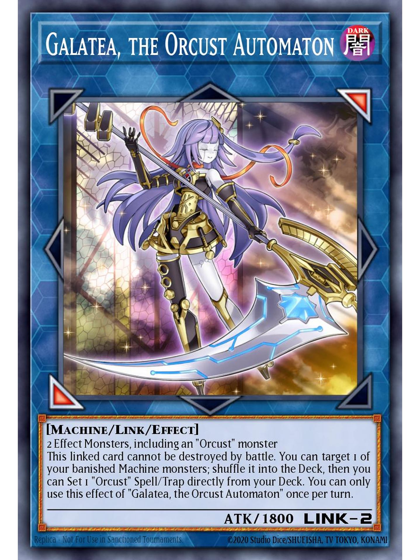 Galatea, the Orcust Automaton - BLMM-EN093 - Ultra Rare 1st Edition 1