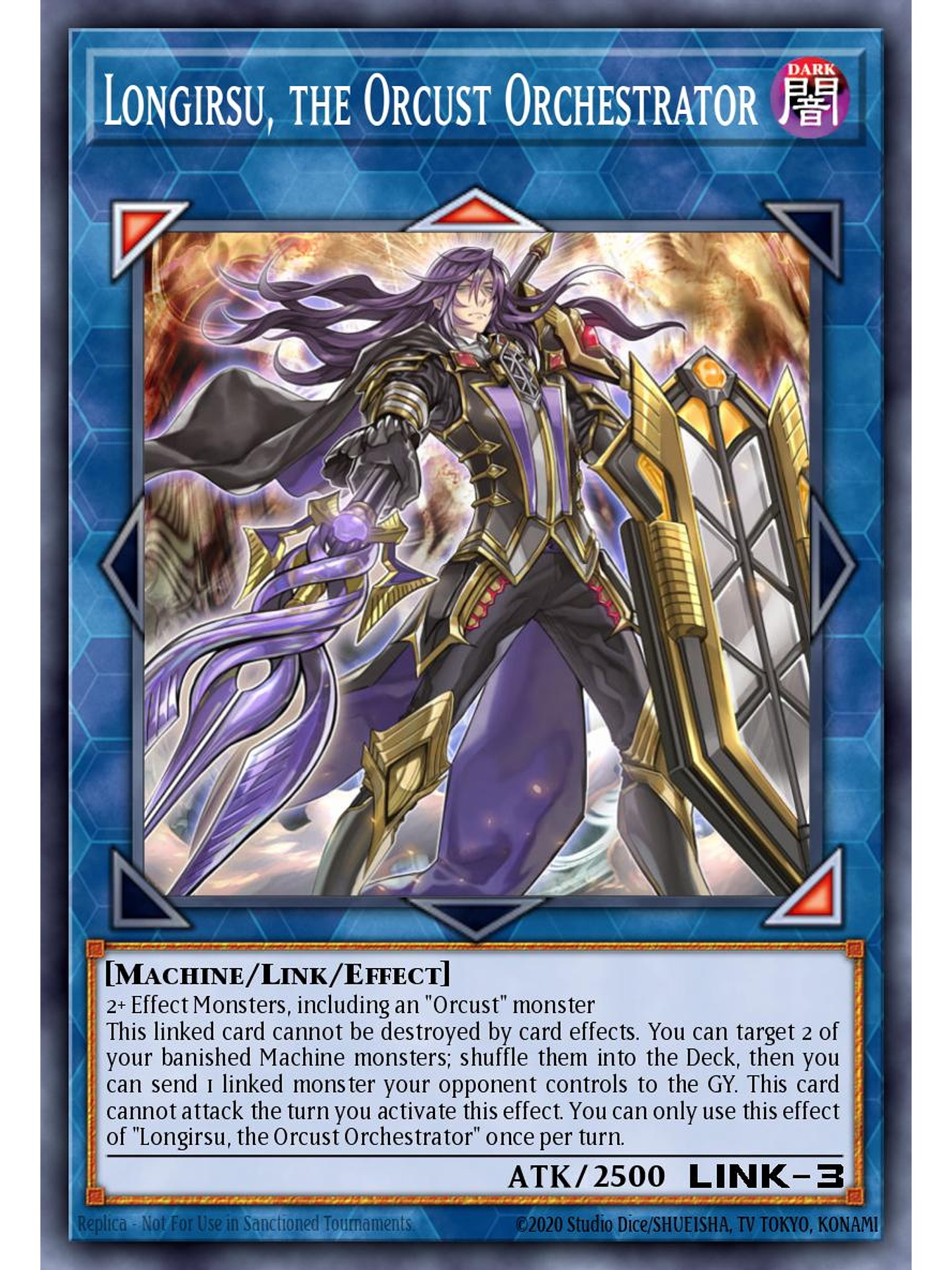 Longirsu, the Orcust Orchestrator - BLMM-EN094 - Ultra Rare 1st Edition 1