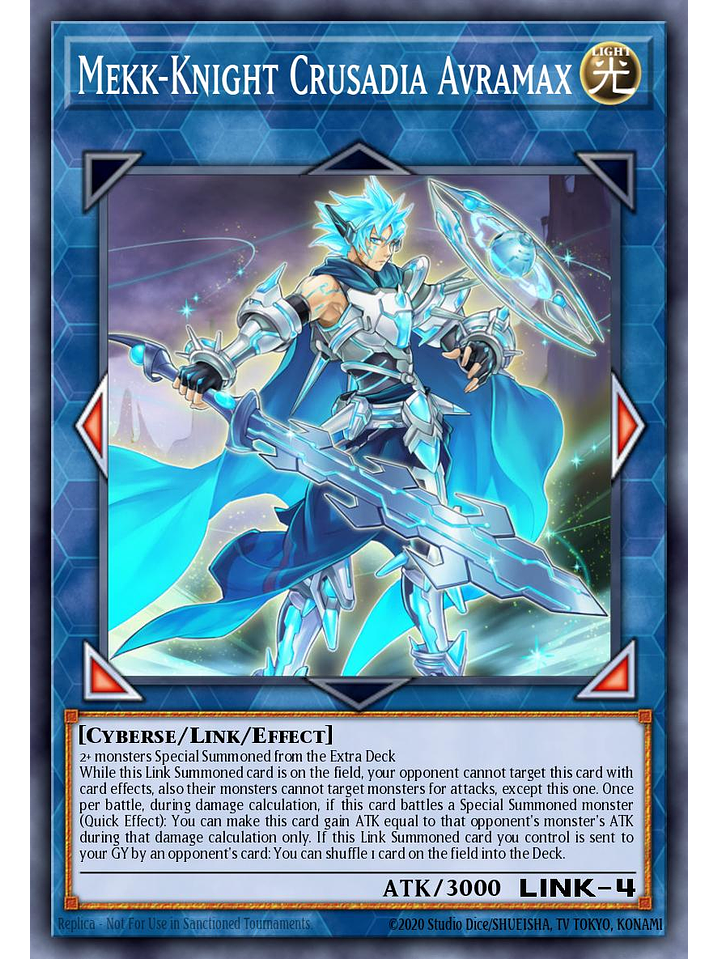 Mekk-Knight Crusadia Avramax - BLMM-EN095 - Ultra Rare 1st Edition 1