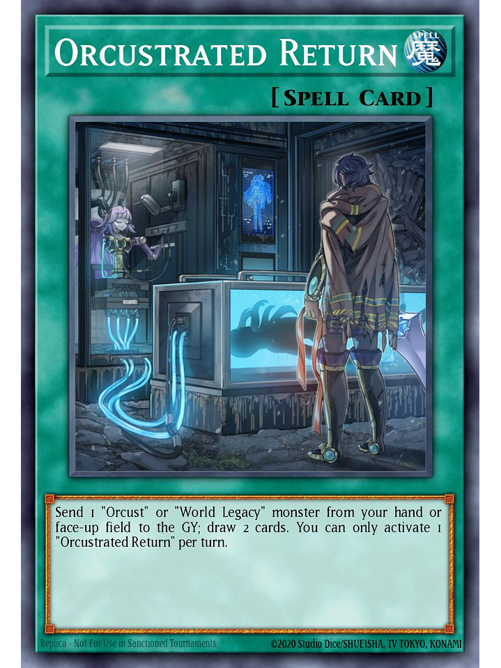 Orcustrated Return - BLMM-EN096 - Ultra Rare 1st Edition 1