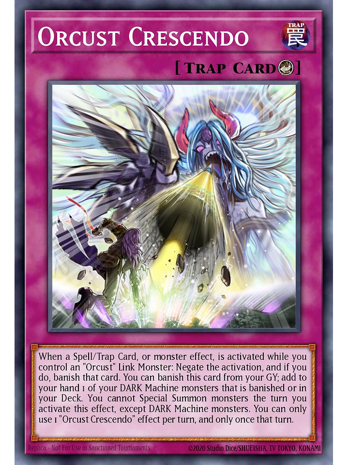 Orcust Crescendo - BLMM-EN098 - Ultra Rare 1st Edition 1