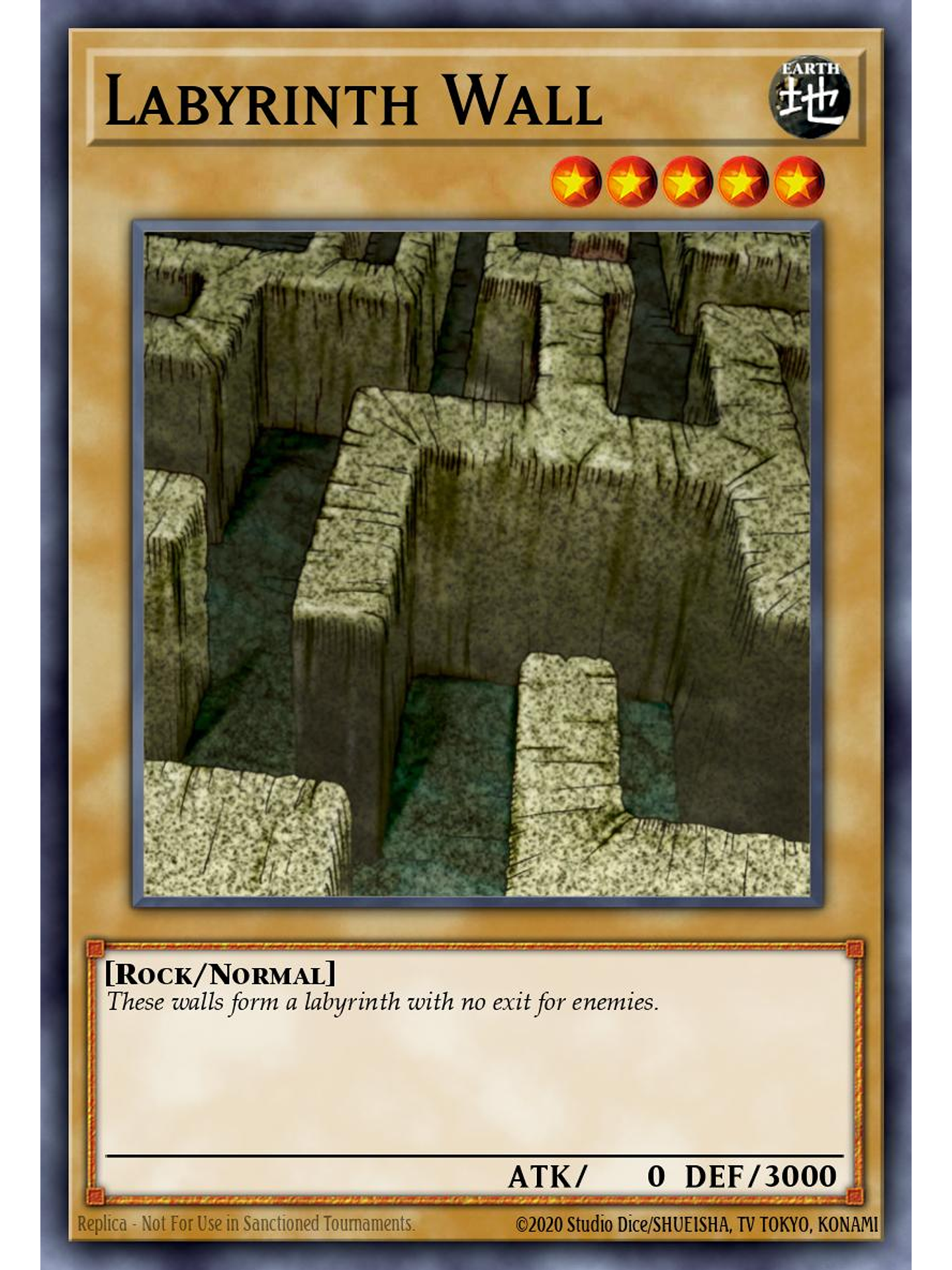 Labyrinth Wall - BLMM-EN099 - Ultra Rare 1st Edition 1