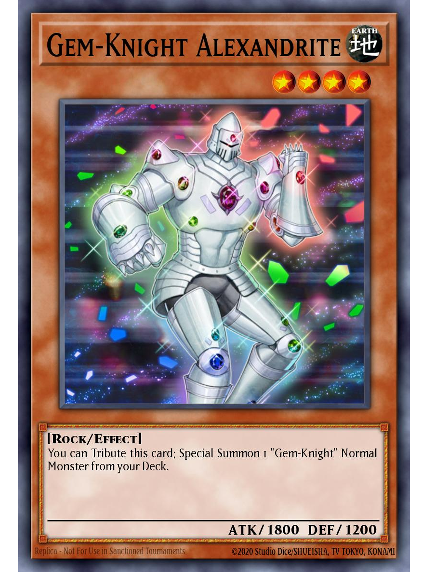 Gem-Knight Alexandrite - BLMM-EN107 - Ultra Rare 1st Edition 1