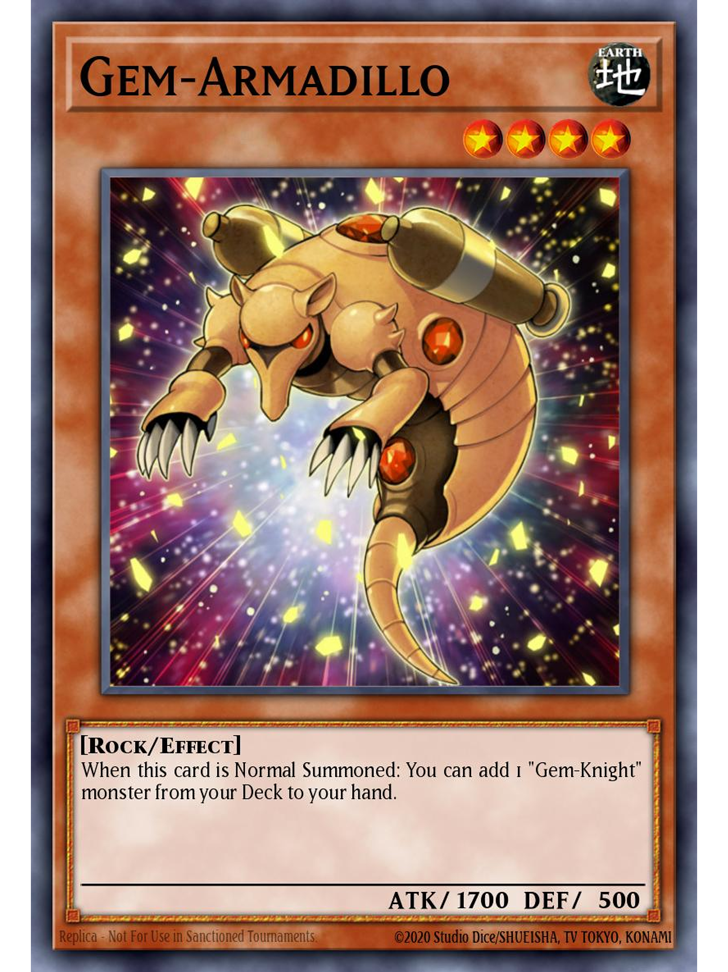 Gem-Armadillo - BLMM-EN108 - Ultra Rare 1st Edition 1