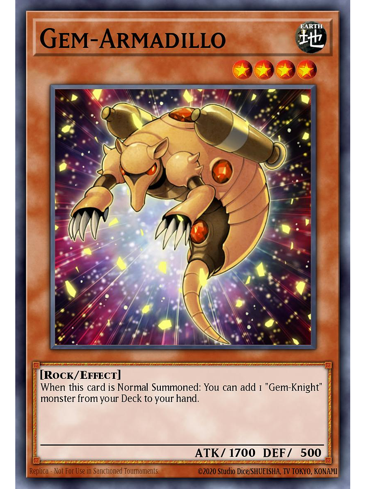 Gem-Armadillo - BLMM-EN108 - Ultra Rare 1st Edition 1