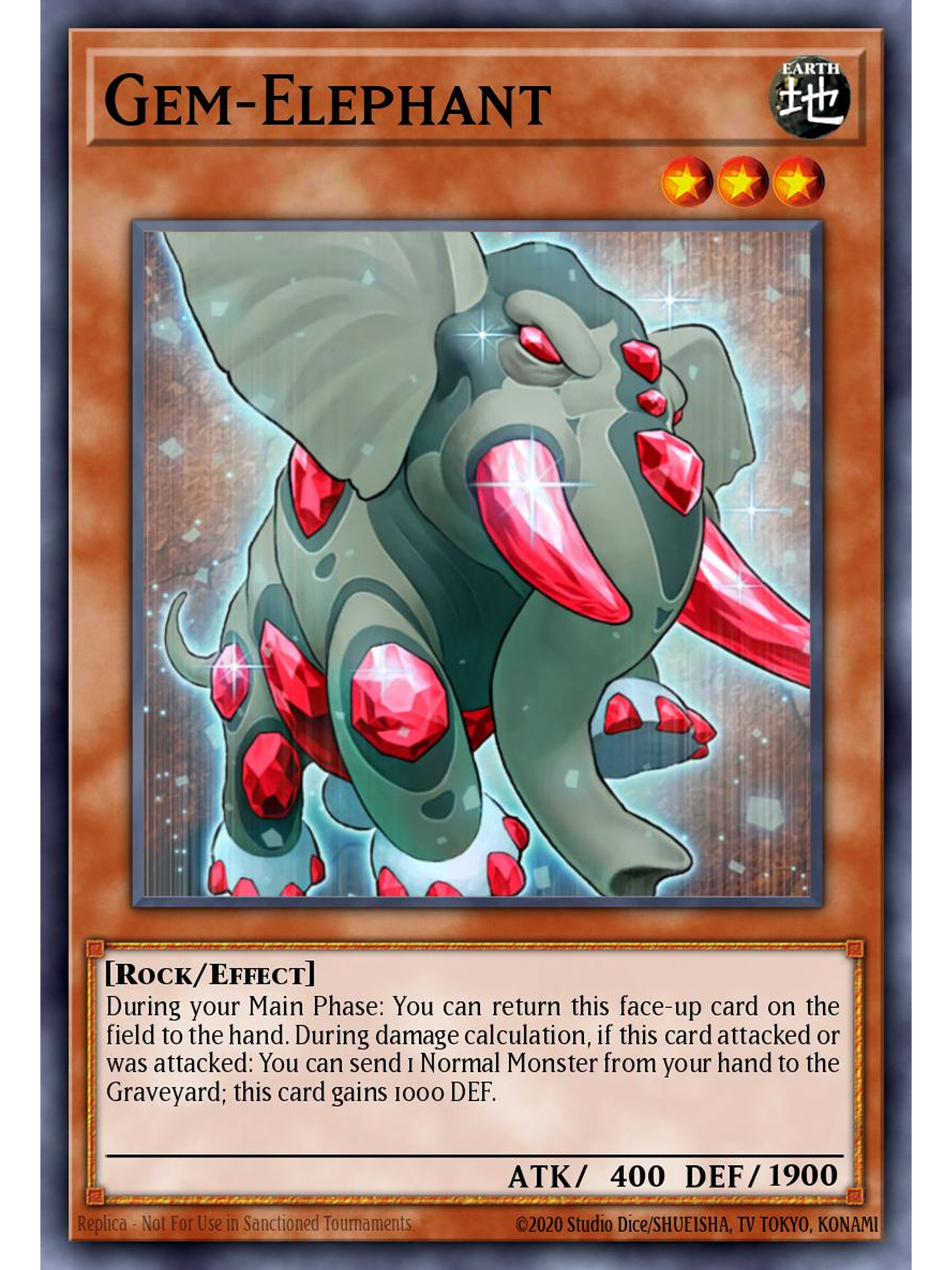 Gem-Elephant - BLMM-EN112 - Ultra Rare 1st Edition 1