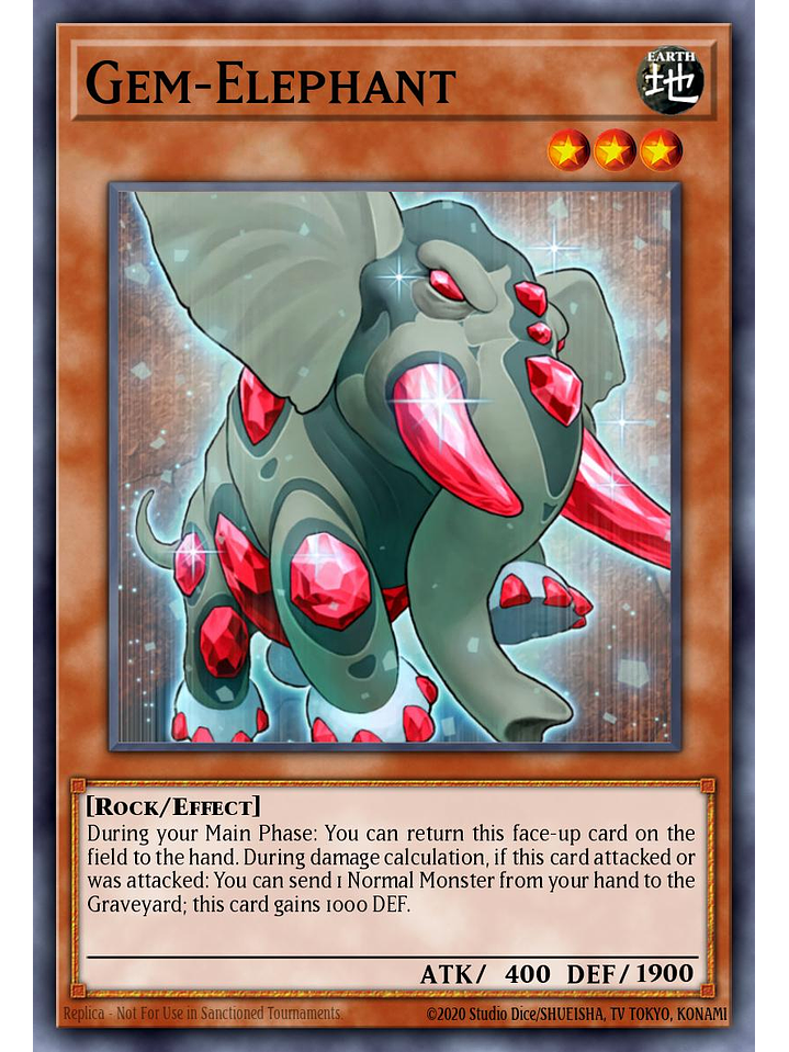 Gem-Elephant - BLMM-EN112 - Ultra Rare 1st Edition 1