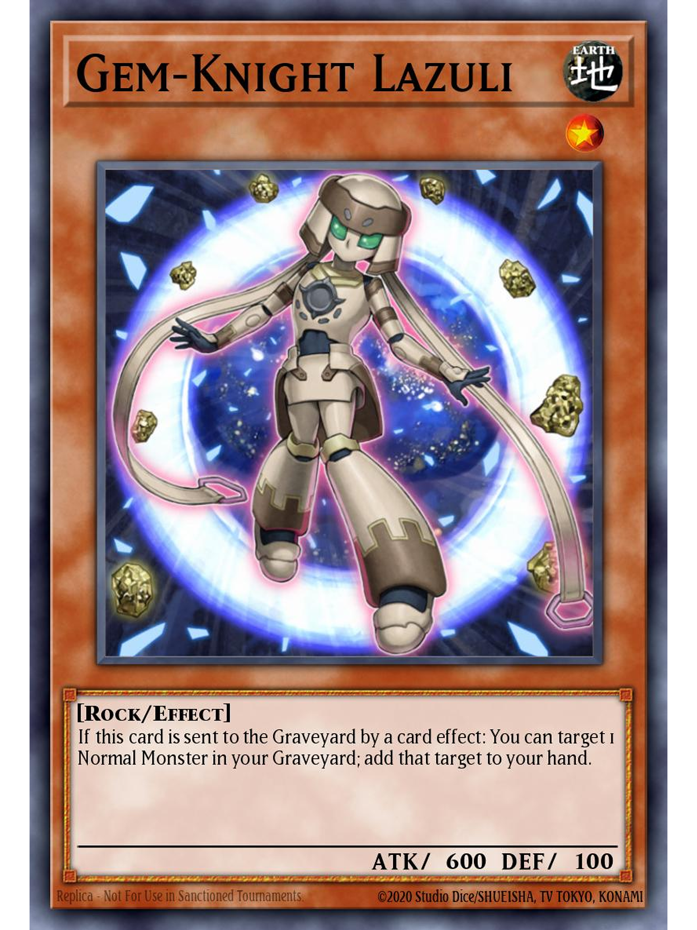 Gem-Knight Lazuli - BLMM-EN113 - Ultra Rare 1st Edition 1