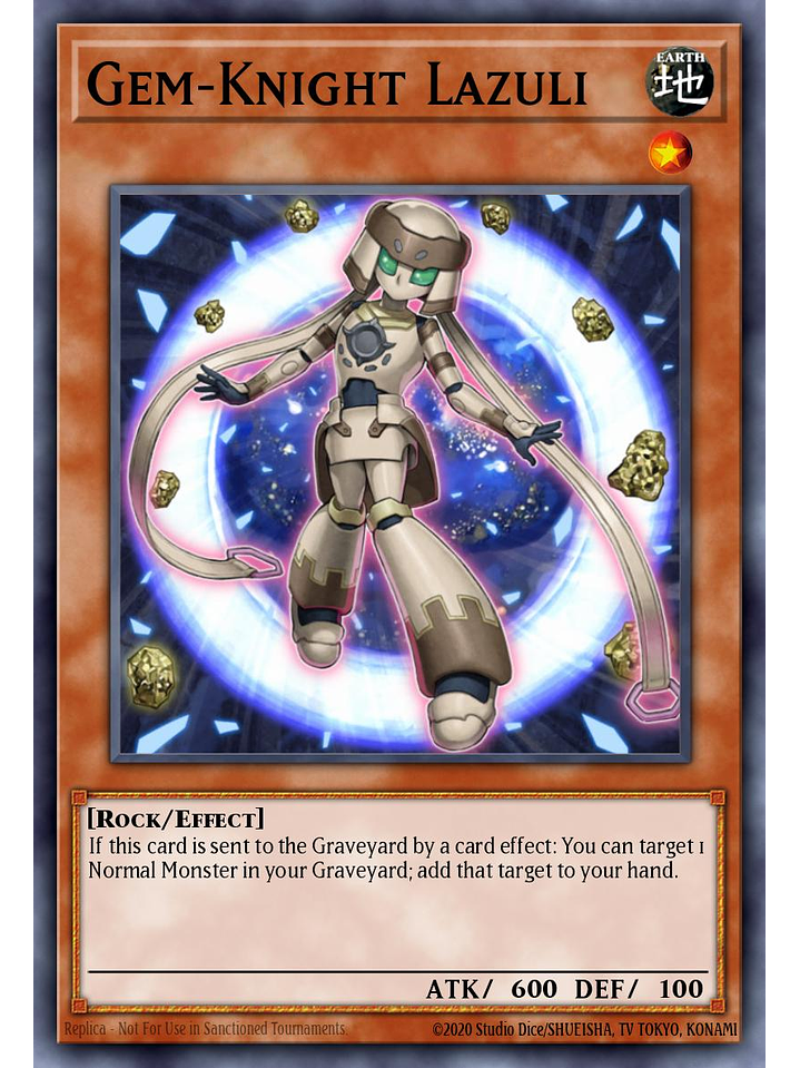 Gem-Knight Lazuli - BLMM-EN113 - Ultra Rare 1st Edition 1