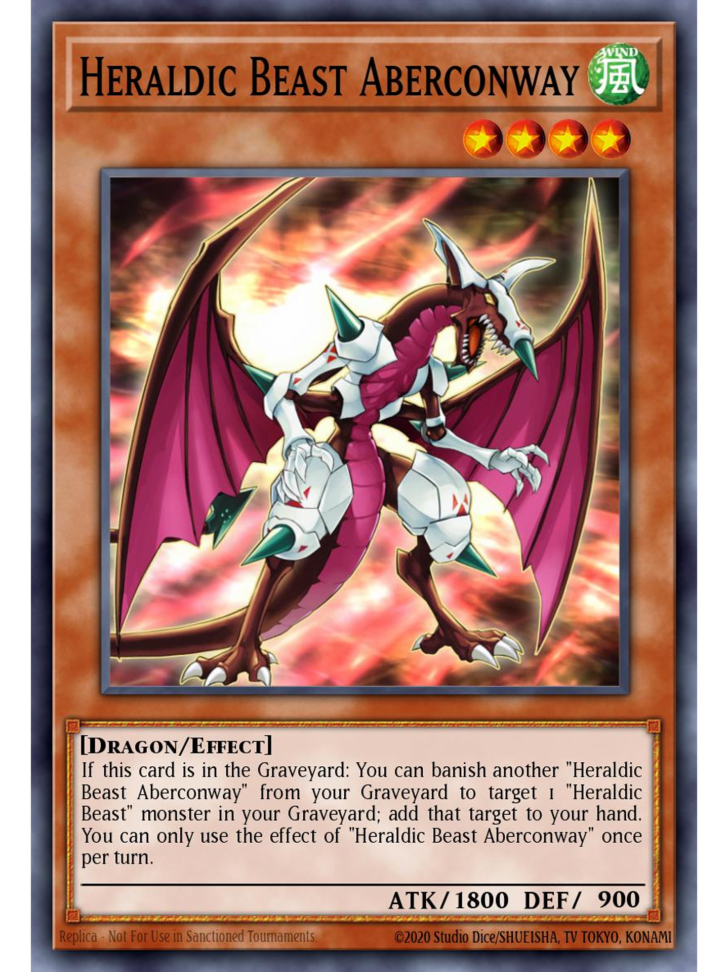 Heraldic Beast Aberconway - BLMM-EN114 - Ultra Rare 1st Edition 1