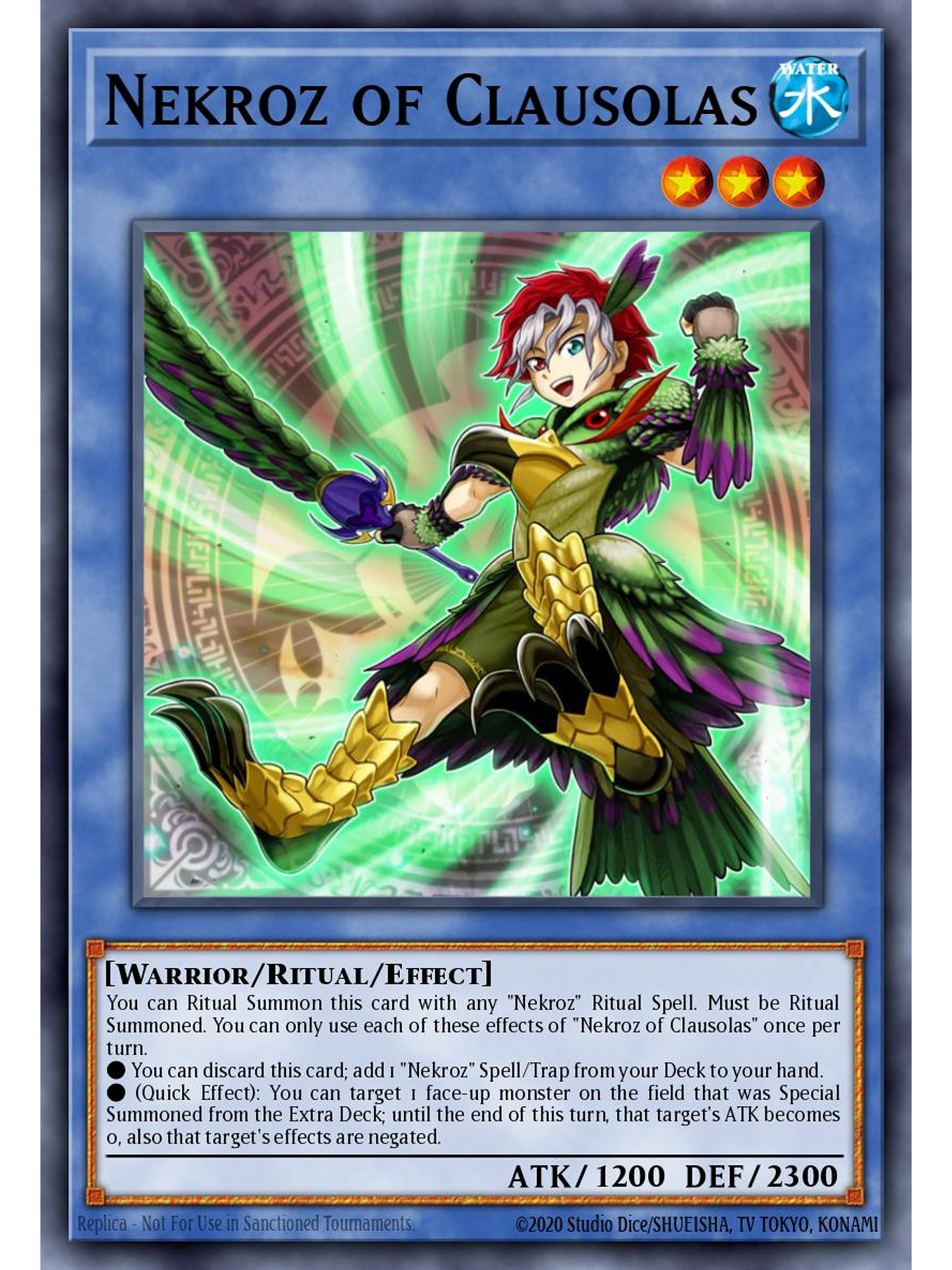 Nekroz of Clausolas - BLMM-EN131 - Ultra Rare 1st Edition 1