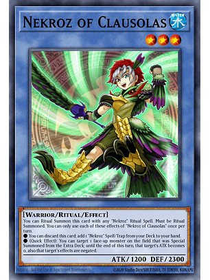 Nekroz of Clausolas - BLMM-EN131 - Ultra Rare 1st Edition