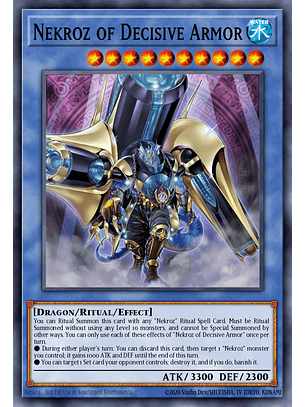 Nekroz of Decisive Armor - BLMM-EN133 - Ultra Rare 1st Edition