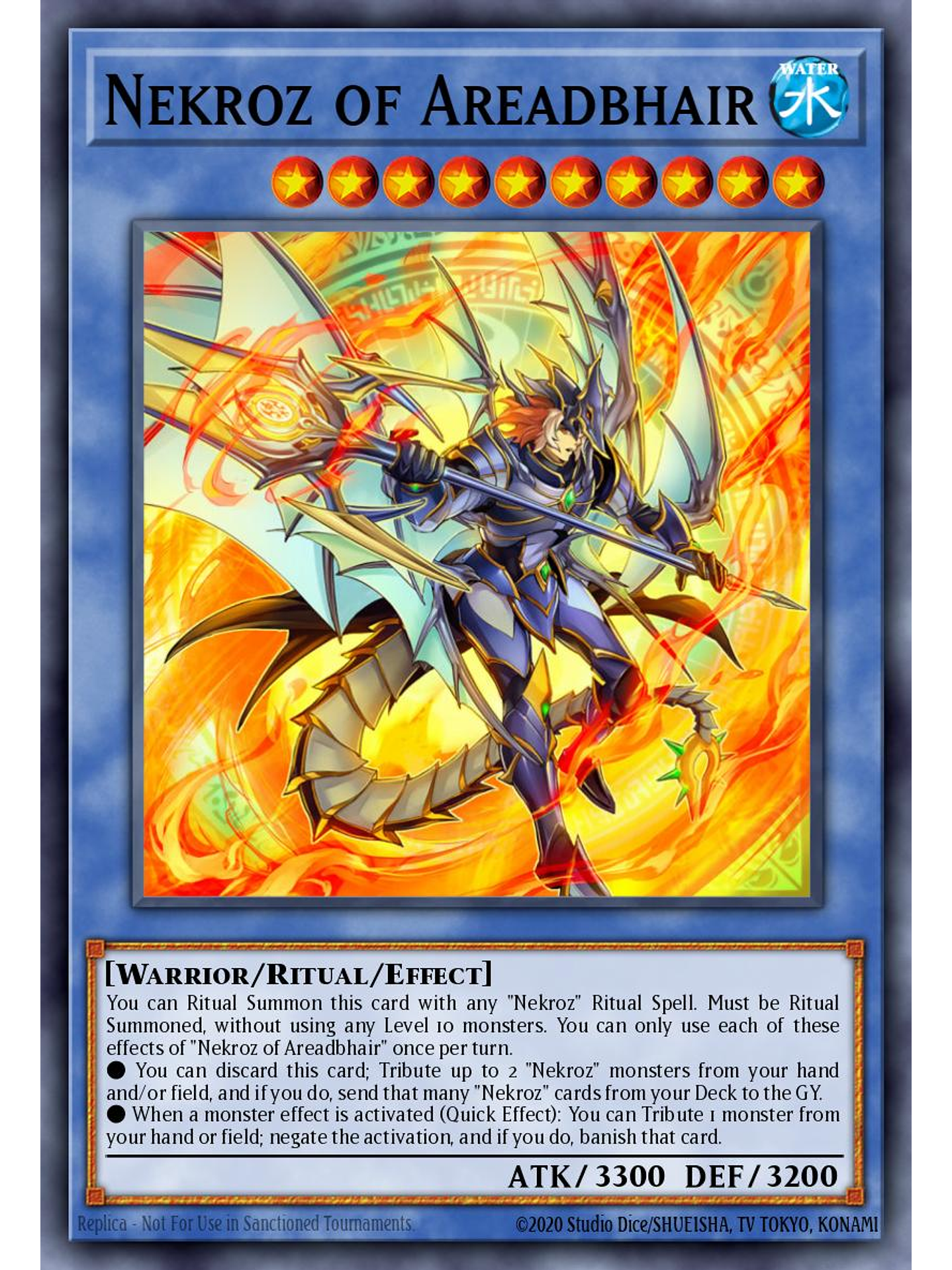 Nekroz of Areadbhair - BLMM-EN135 - Secret Rare 1st Edition 1