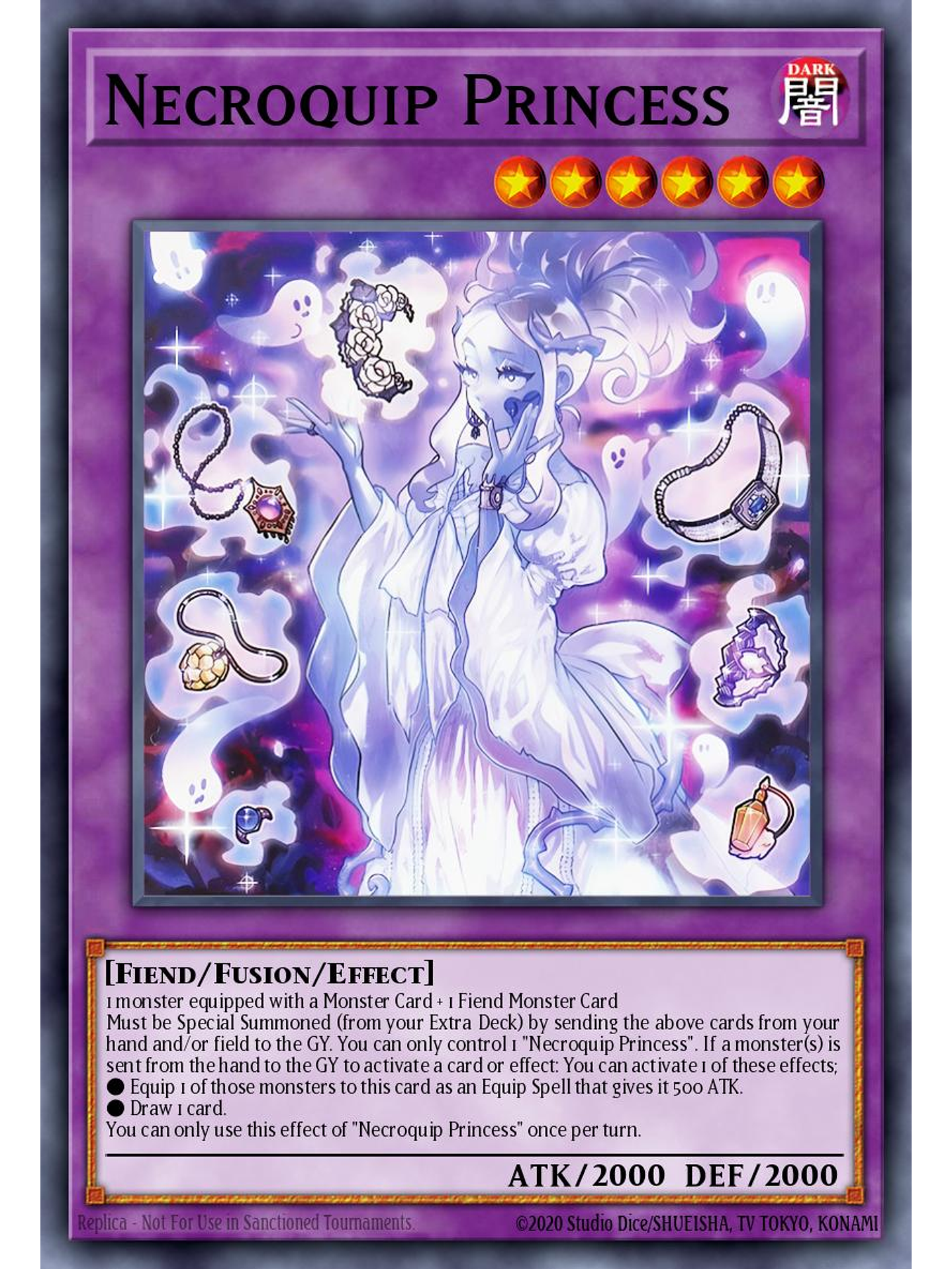 Necroquip Princess - BLMM-EN146 - Starlight Rare 1st Edition 1