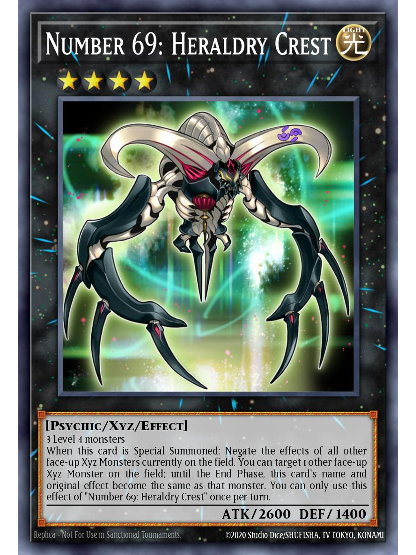 Number 69: Heraldry Crest - BLMM-EN153 - Ultra Rare 1st Edition 1