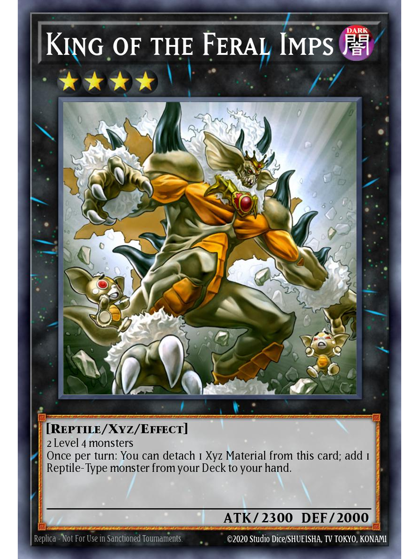 King of the Feral Imps - BLMM-EN154 - Ultra Rare 1st Edition 1