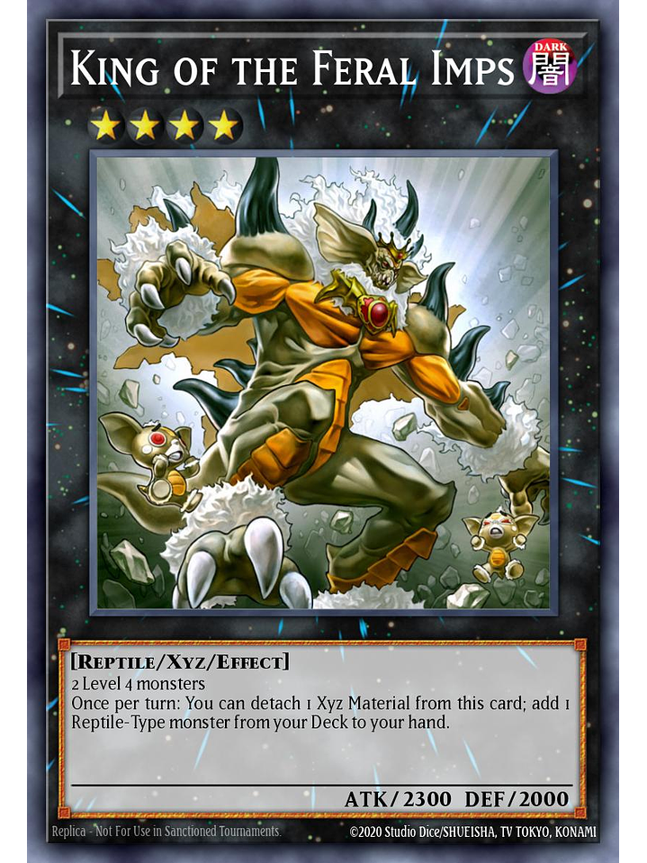 King of the Feral Imps - BLMM-EN154 - Ultra Rare 1st Edition 1