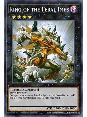 King of the Feral Imps - BLMM-EN154 - Starlight Rare 1st Edition