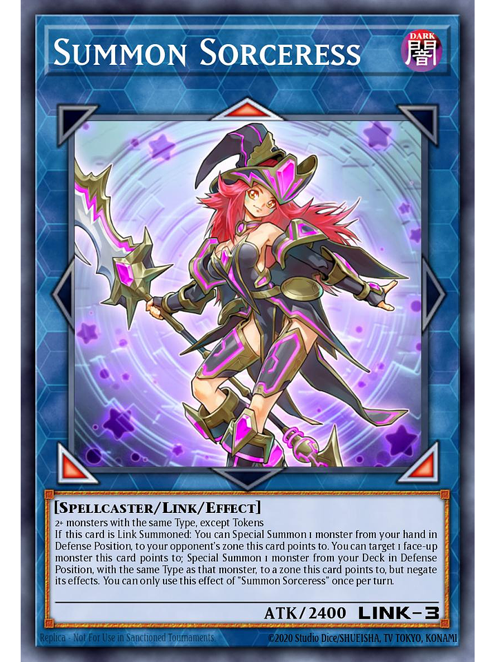 Summon Sorceress - BLMM-EN157 - Secret Rare 1st Edition 1