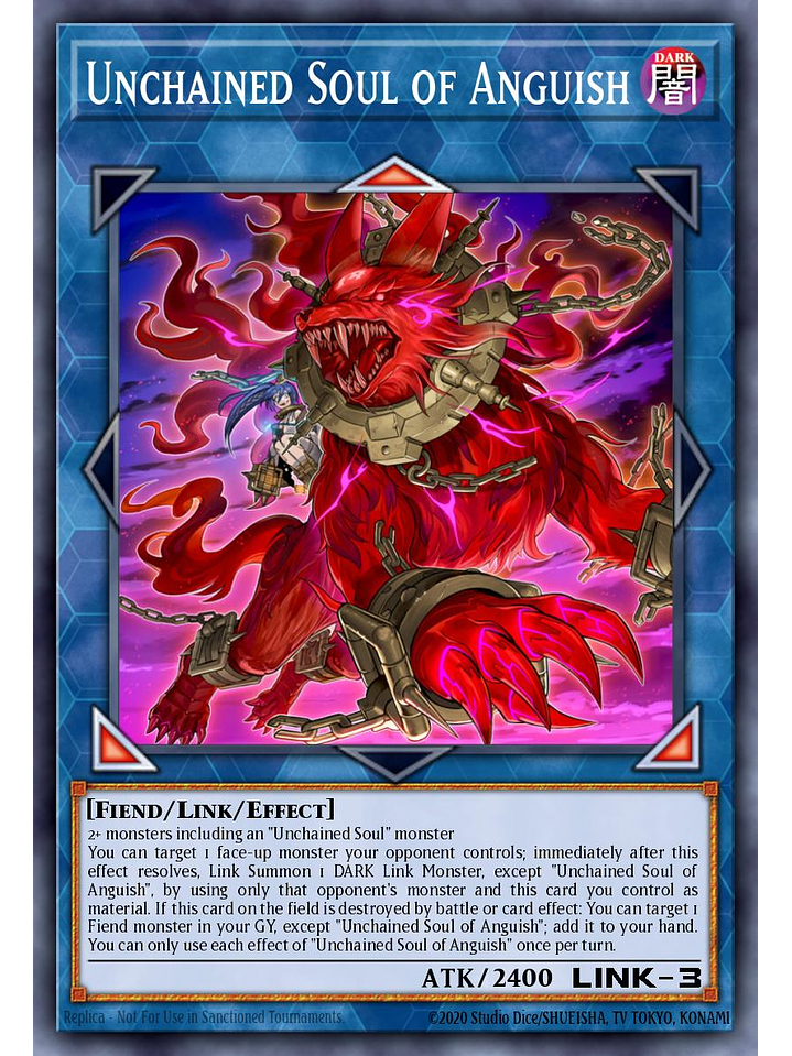 Unchained Soul of Anguish - BLMM-EN158 - Ultra Rare 1st Edition 1